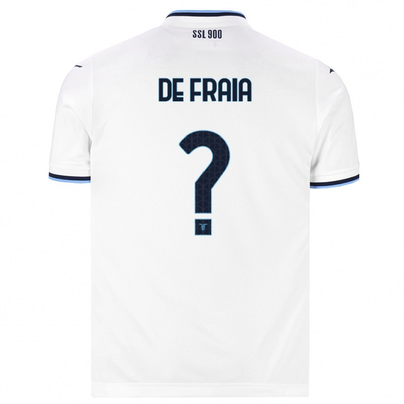 Danxen Homem Camisola Davide De Fraia #0 Branco Azul Marinho Alternativa 2026/27 Camisa Brasil