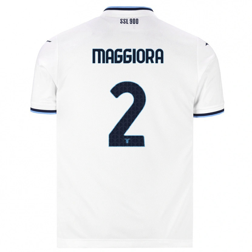 Danxen Homem Camisola Antonio Maggiora #2 Branco Azul Marinho Alternativa 2026/27 Camisa Brasil