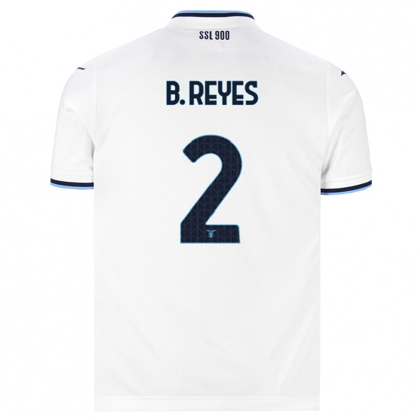Danxen Homem Camisola Carina Alicia Baltrip-Reyes #2 Branco Azul Marinho Alternativa 2026/27 Camisa Brasil