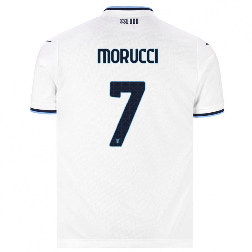 Danxen Homem Camisola Alessandro Morucci #7 Branco Azul Marinho Alternativa 2026/27 Camisa Brasil