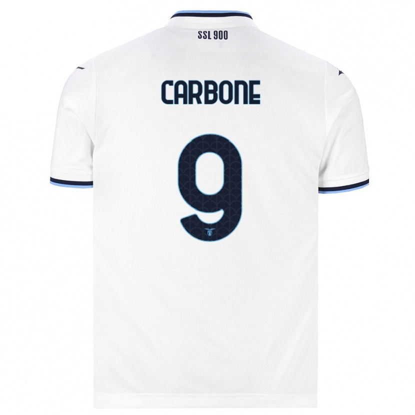 Danxen Homem Camisola Giovanni Carbone #9 Branco Azul Marinho Alternativa 2026/27 Camisa Brasil