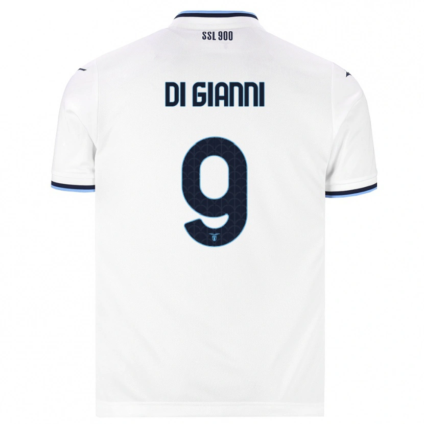 Danxen Homem Camisola Vincenzo Di Gianni #9 Branco Azul Marinho Alternativa 2026/27 Camisa Brasil