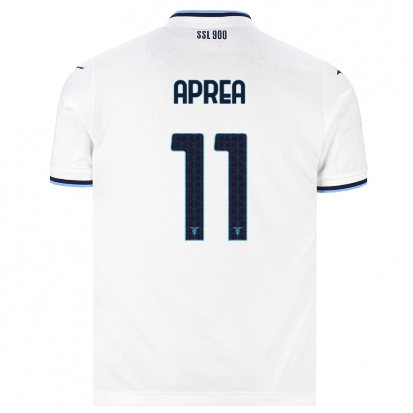 Danxen Homem Camisola Federico Aprea #11 Branco Azul Marinho Alternativa 2026/27 Camisa Brasil