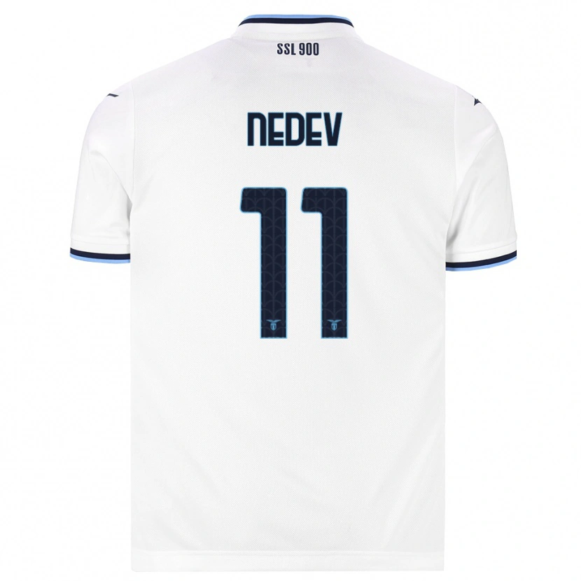 Danxen Homem Camisola Kaloyan Nedev #11 Branco Azul Marinho Alternativa 2026/27 Camisa Brasil