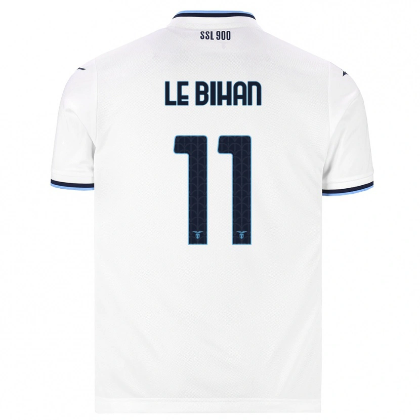 Danxen Homem Camisola Clarisse Agathe Le Bihan #11 Branco Azul Marinho Alternativa 2026/27 Camisa Brasil