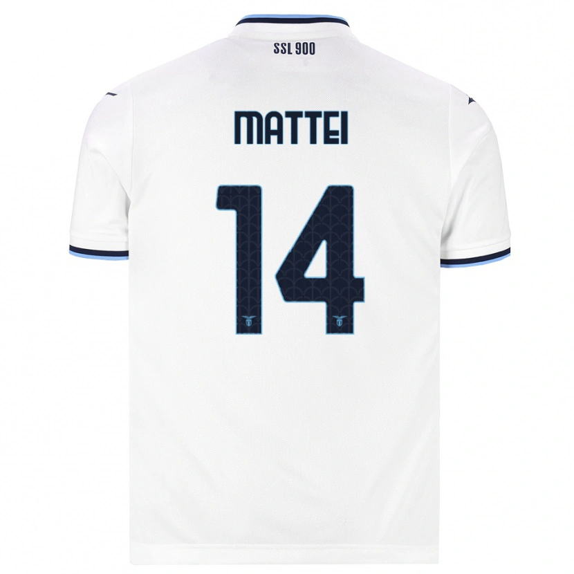 Danxen Homem Camisola Sarah Mattei #14 Branco Azul Marinho Alternativa 2026/27 Camisa Brasil