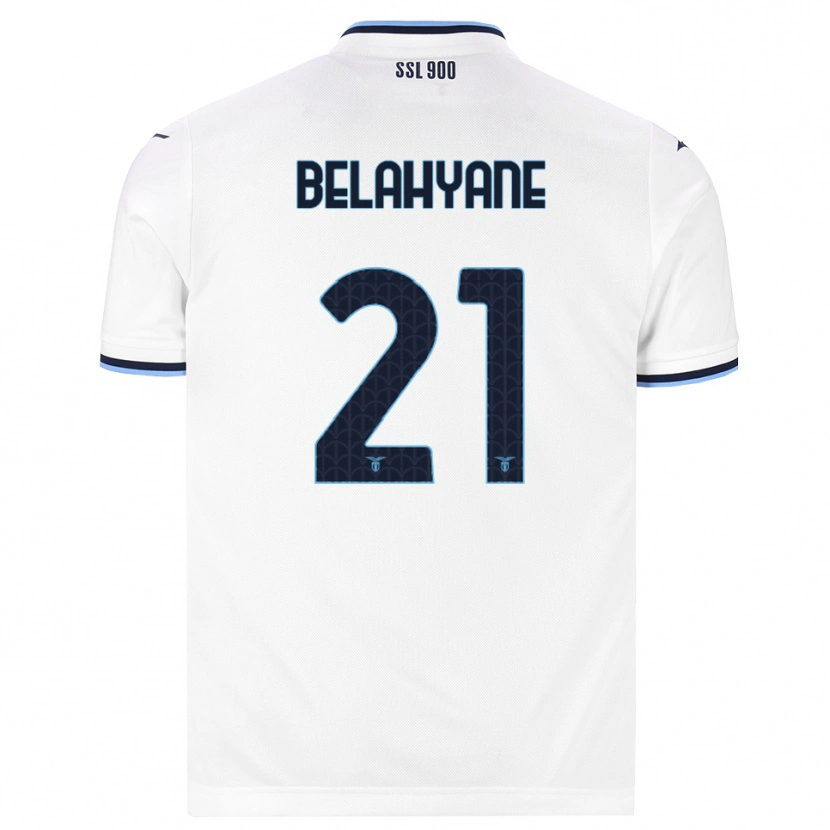 Danxen Homem Camisola Reda Belahyane #21 Branco Azul Marinho Alternativa 2026/27 Camisa Brasil