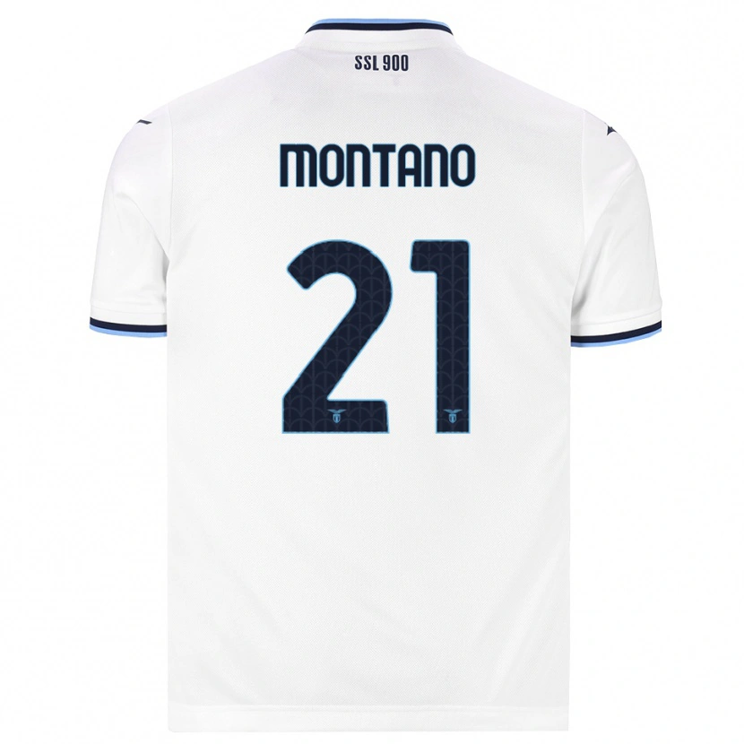 Danxen Homem Camisola Tommaso Montano #21 Branco Azul Marinho Alternativa 2026/27 Camisa Brasil