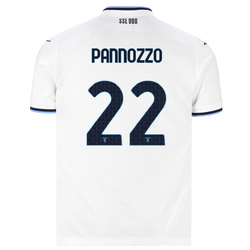 Danxen Homem Camisola Nicolò Pannozzo #22 Branco Azul Marinho Alternativa 2026/27 Camisa Brasil