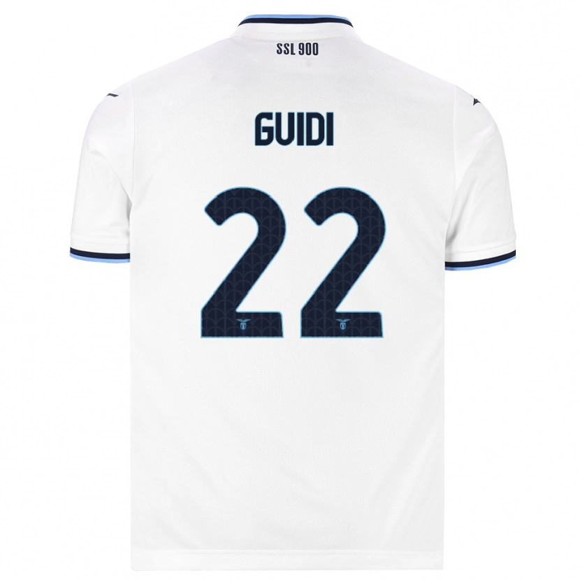Danxen Homem Camisola Emma Guidi #22 Branco Azul Marinho Alternativa 2026/27 Camisa Brasil