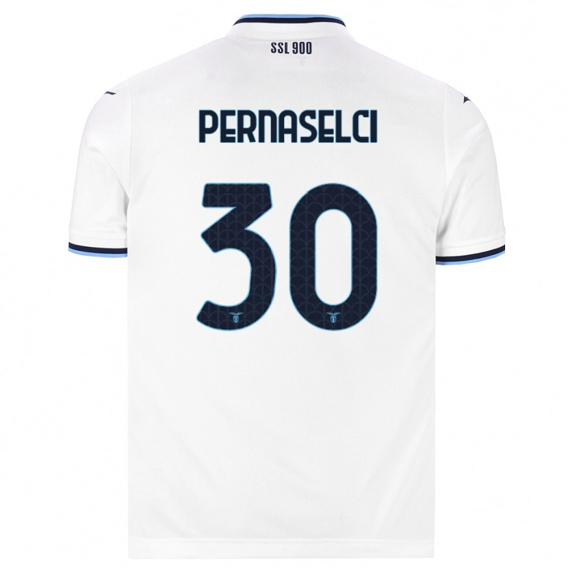 Danxen Homem Camisola Leonardo Pernaselci #30 Branco Azul Marinho Alternativa 2026/27 Camisa Brasil
