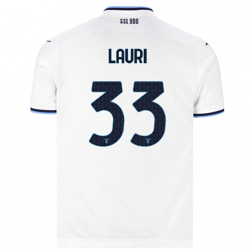 Danxen Homem Camisola Giacomo Lauri #33 Branco Azul Marinho Alternativa 2026/27 Camisa Brasil