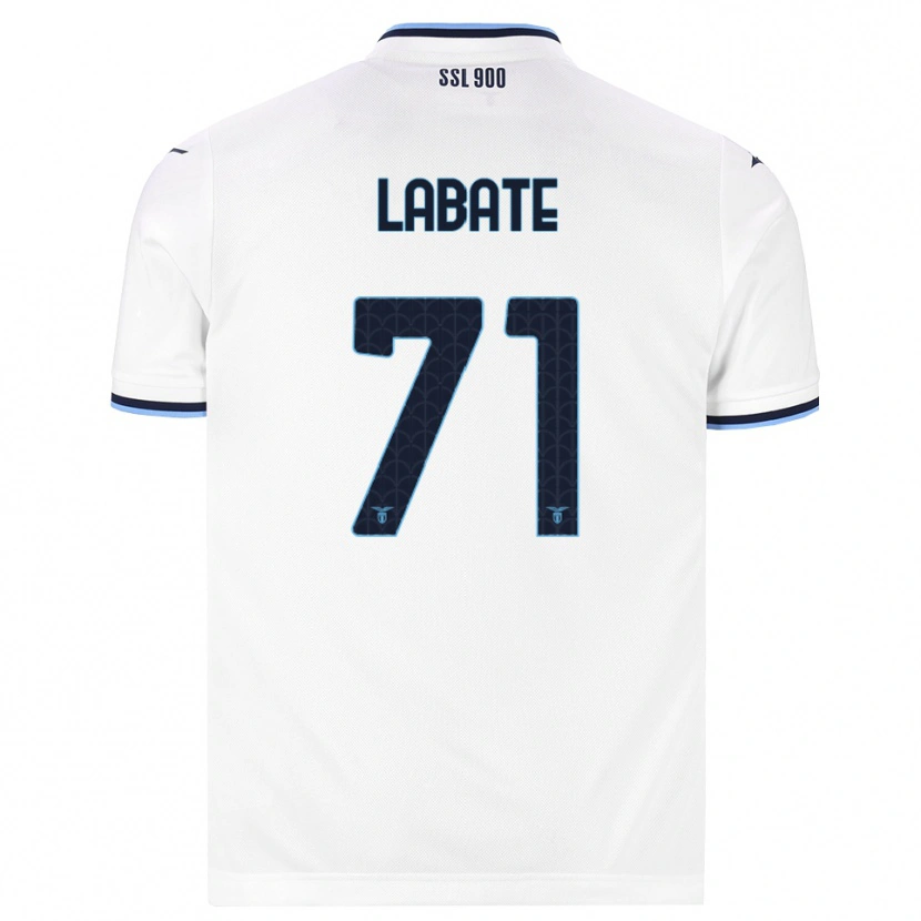 Danxen Homem Camisola Camilla Labate #71 Branco Azul Marinho Alternativa 2026/27 Camisa Brasil