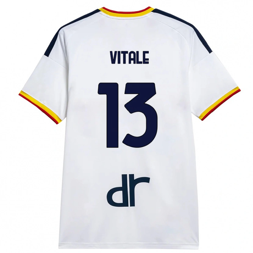 Danxen Homem Camisola Leonardo Vitale #13 Branco Amarelo Vermelho Alternativa 2026/27 Camisa Brasil