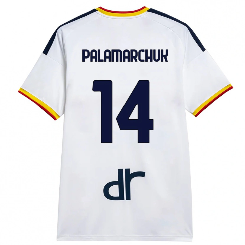Danxen Homem Camisola Cristiano Palamarchuk #14 Branco Amarelo Vermelho Alternativa 2026/27 Camisa Brasil