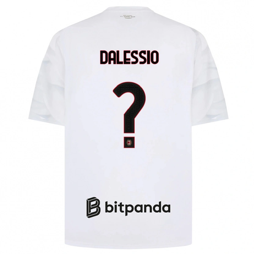 Danxen Homem Camisola Leonardo Dalessio #0 Branco Vermelho Preto Alternativa 2026/27 Camisa Brasil