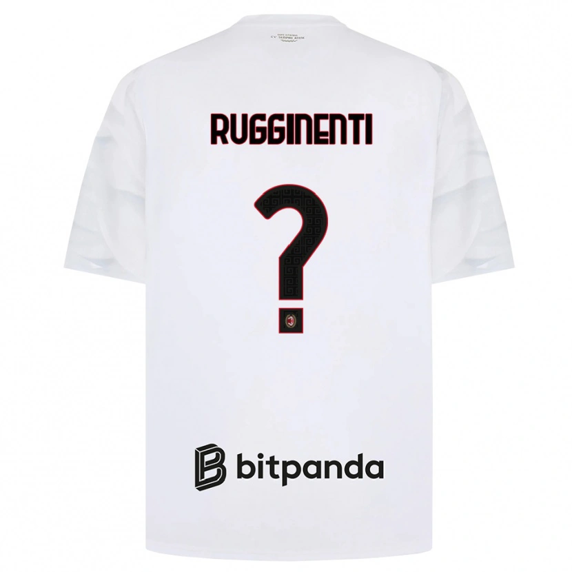 Danxen Homem Camisola Omar Rugginenti #0 Branco Vermelho Preto Alternativa 2026/27 Camisa Brasil