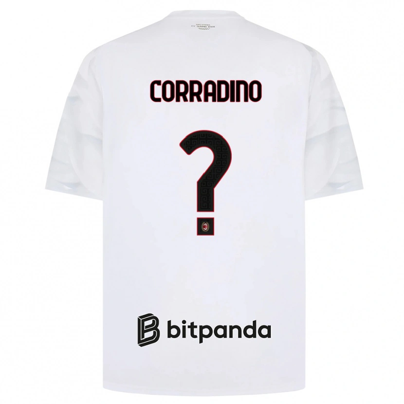Danxen Homem Camisola Riccardo Corradino #0 Branco Vermelho Preto Alternativa 2026/27 Camisa Brasil