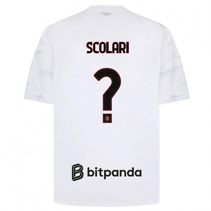 Danxen Homem Camisola Davide Scolari #0 Branco Vermelho Preto Alternativa 2026/27 Camisa Brasil