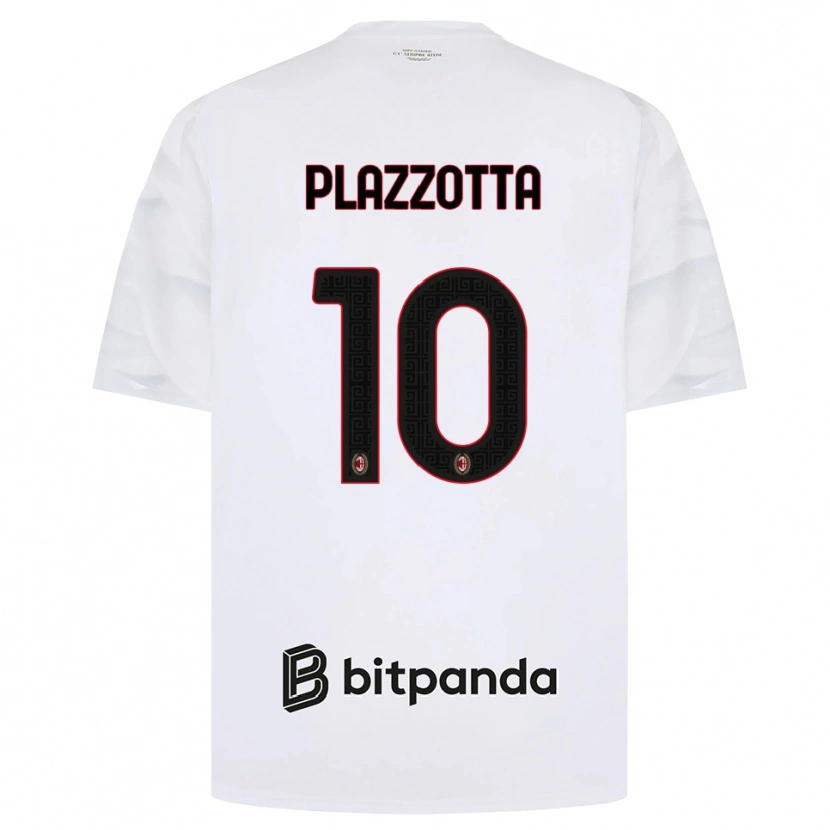 Danxen Homem Camisola Filippo Plazzotta #10 Branco Vermelho Preto Alternativa 2026/27 Camisa Brasil
