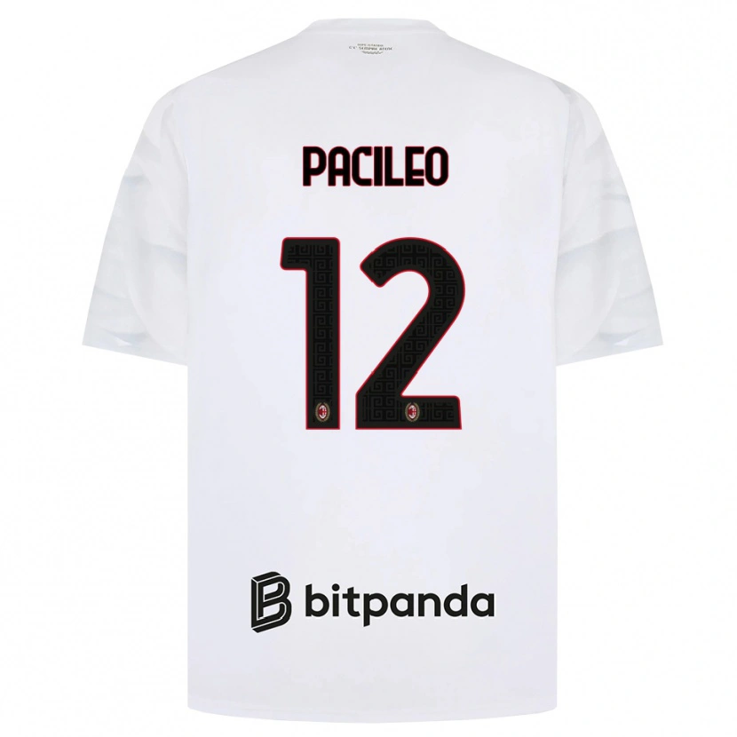 Danxen Homem Camisola Alessandro Pacileo #12 Branco Vermelho Preto Alternativa 2026/27 Camisa Brasil