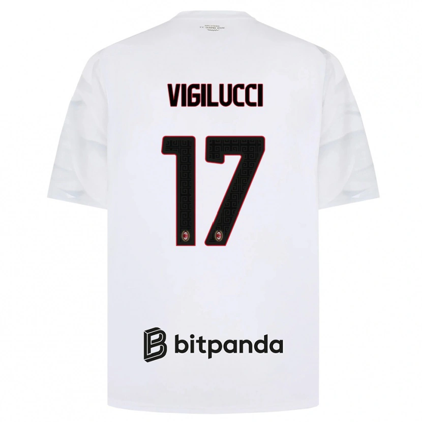 Danxen Homem Camisola Valery Vigilucci #17 Branco Vermelho Preto Alternativa 2026/27 Camisa Brasil