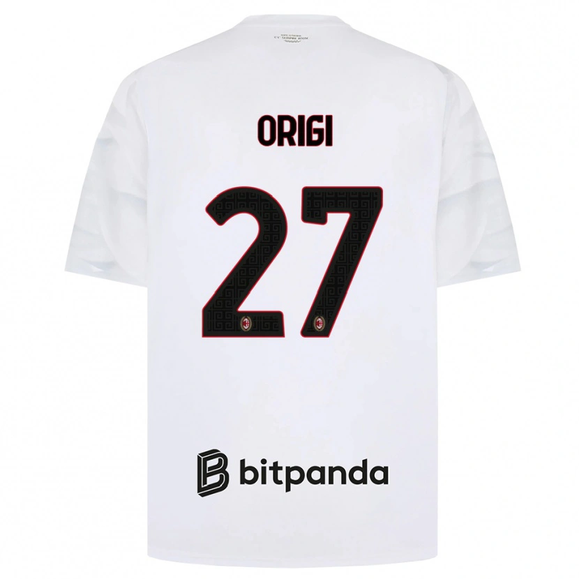 Danxen Homem Camisola Divock Origi #27 Branco Vermelho Preto Alternativa 2026/27 Camisa Brasil