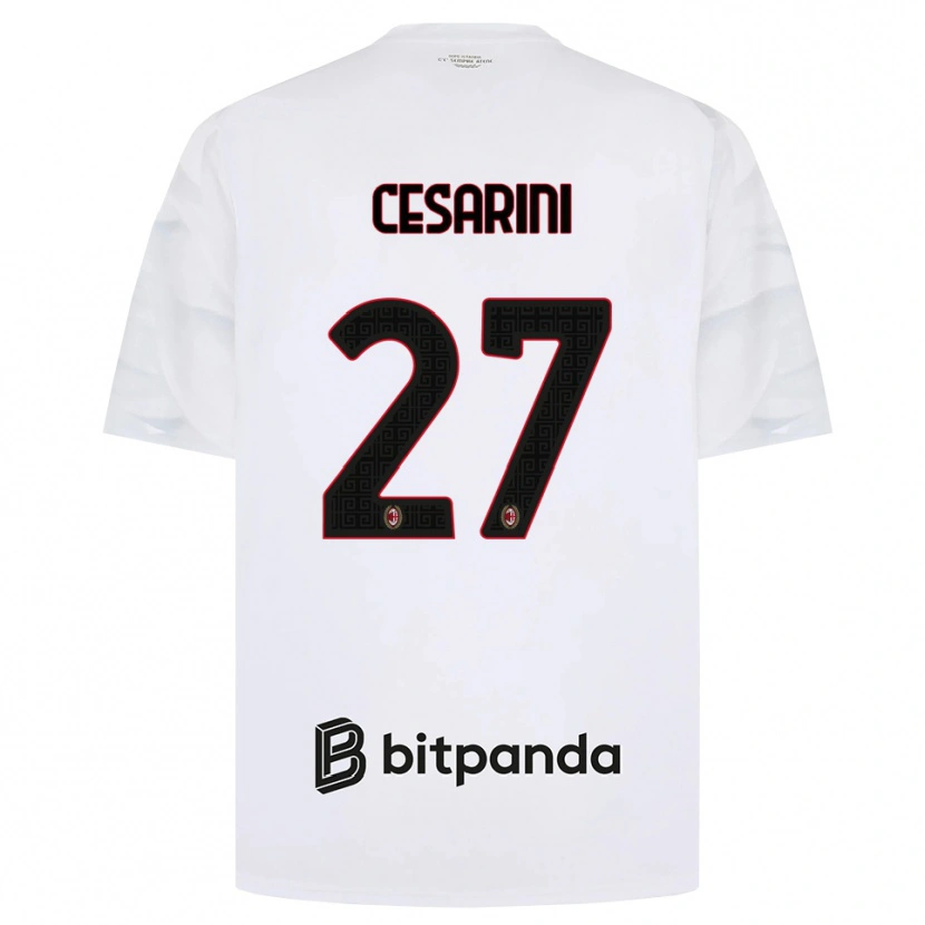Danxen Homem Camisola Erin Maria Patrizia Cesarini #27 Branco Vermelho Preto Alternativa 2026/27 Camisa Brasil