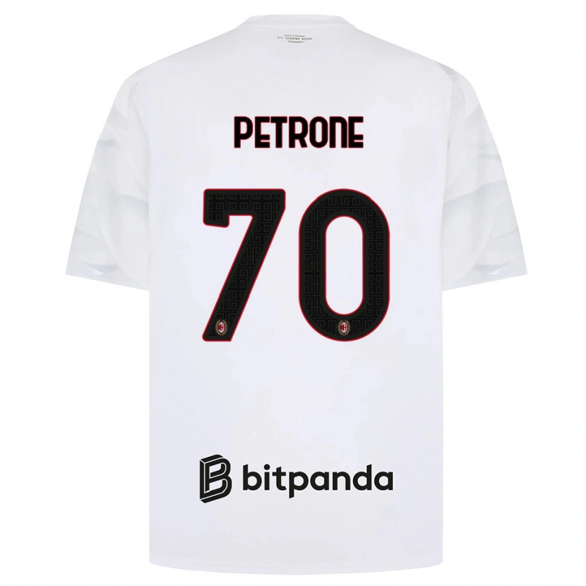Danxen Homem Camisola Daniele Petrone #70 Branco Vermelho Preto Alternativa 2026/27 Camisa Brasil