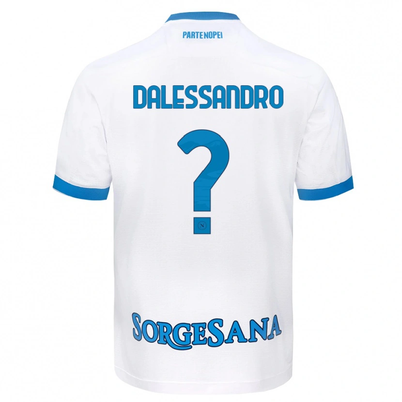 Danxen Homem Camisola Nicola Dalessandro #0 Azul Celeste Branco Alternativa 2026/27 Camisa Brasil