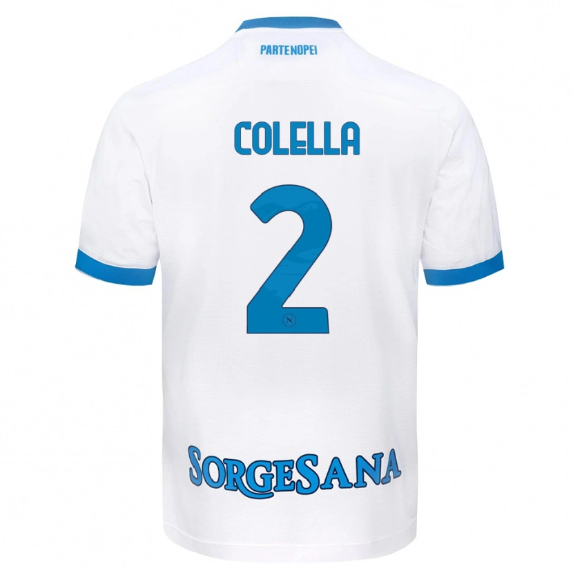 Danxen Homem Camisola Raffaele Colella #2 Azul Celeste Branco Alternativa 2026/27 Camisa Brasil