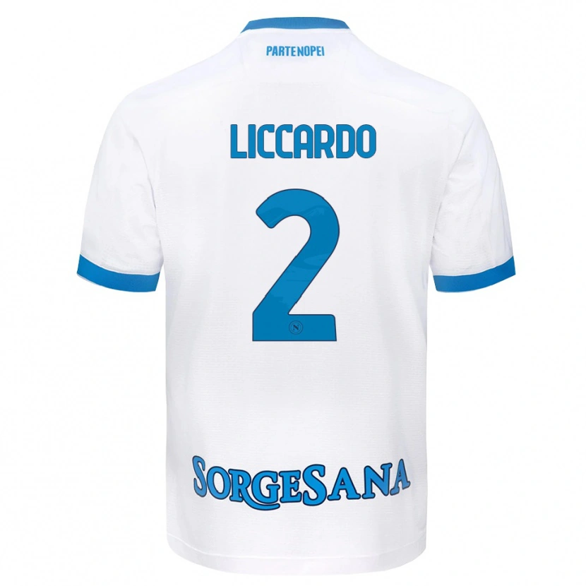 Danxen Homem Camisola Christian Liccardo #2 Azul Celeste Branco Alternativa 2026/27 Camisa Brasil