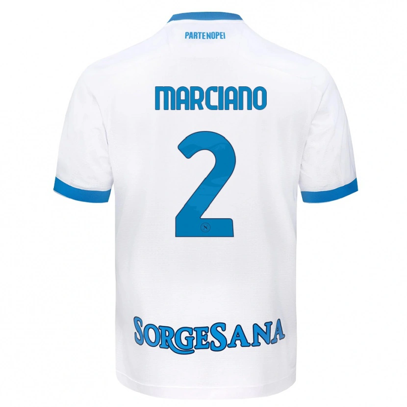 Danxen Homem Camisola Giovanni Marciano #2 Azul Celeste Branco Alternativa 2026/27 Camisa Brasil
