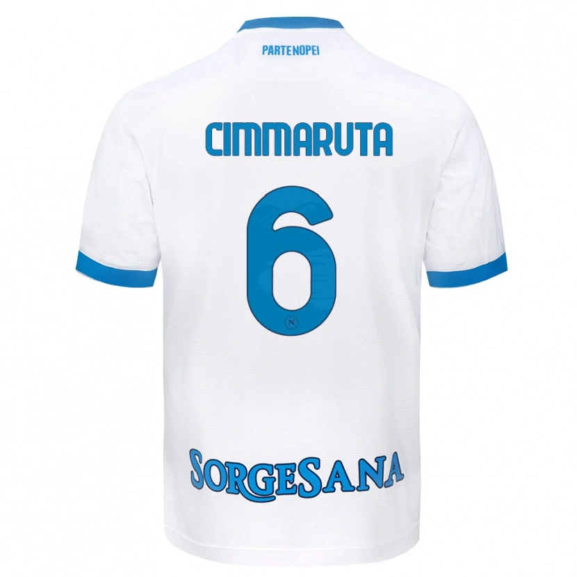 Danxen Homem Camisola Antonio Cimmaruta #6 Azul Celeste Branco Alternativa 2026/27 Camisa Brasil
