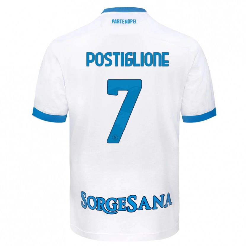 Danxen Homem Camisola Tommaso Postiglione #7 Azul Celeste Branco Alternativa 2026/27 Camisa Brasil