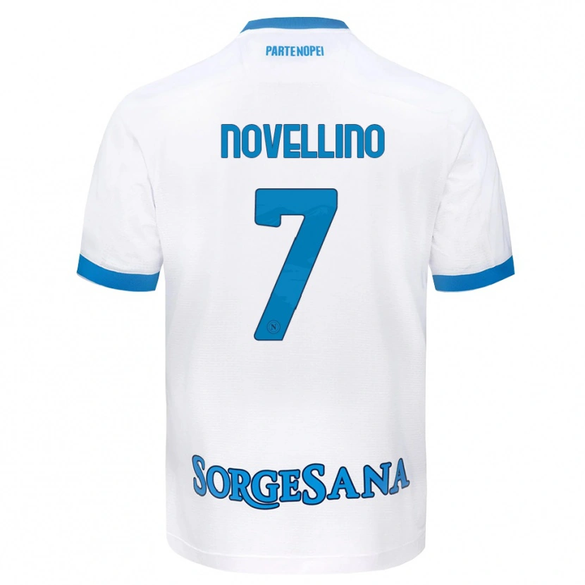 Danxen Homem Camisola Debora Novellino #7 Azul Celeste Branco Alternativa 2026/27 Camisa Brasil