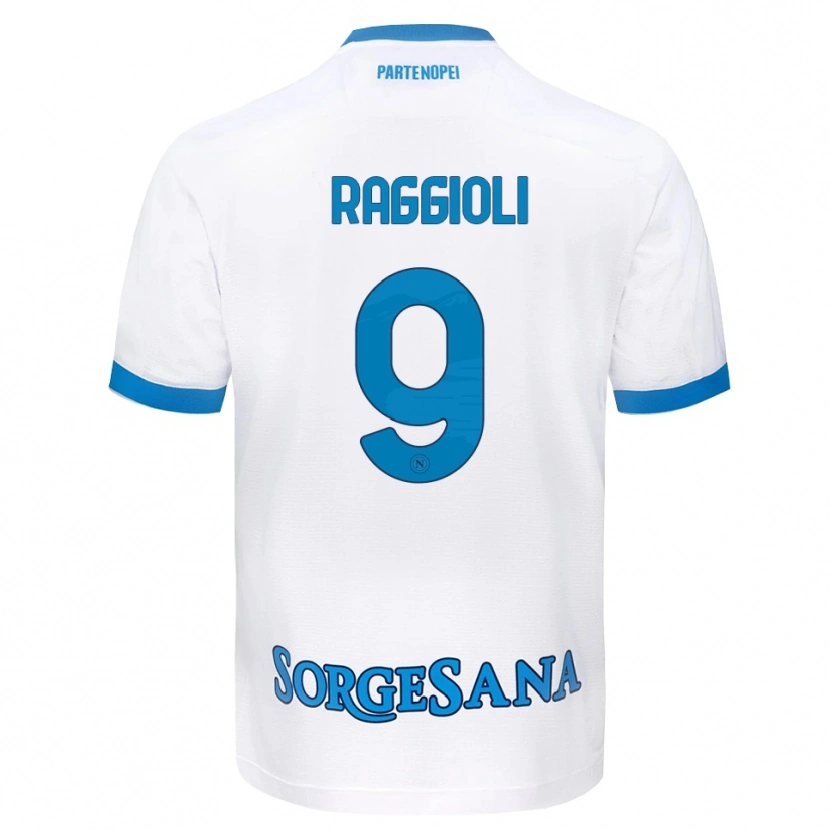Danxen Homem Camisola Christian Raggioli #9 Azul Celeste Branco Alternativa 2026/27 Camisa Brasil