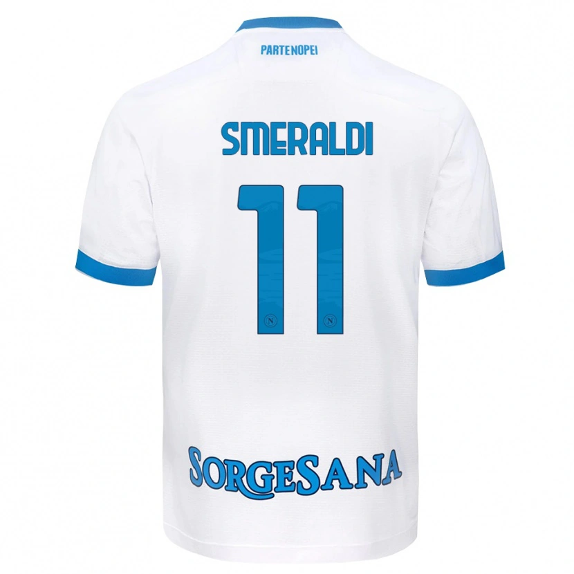 Danxen Homem Camisola Andrea Smeraldi #11 Azul Celeste Branco Alternativa 2026/27 Camisa Brasil