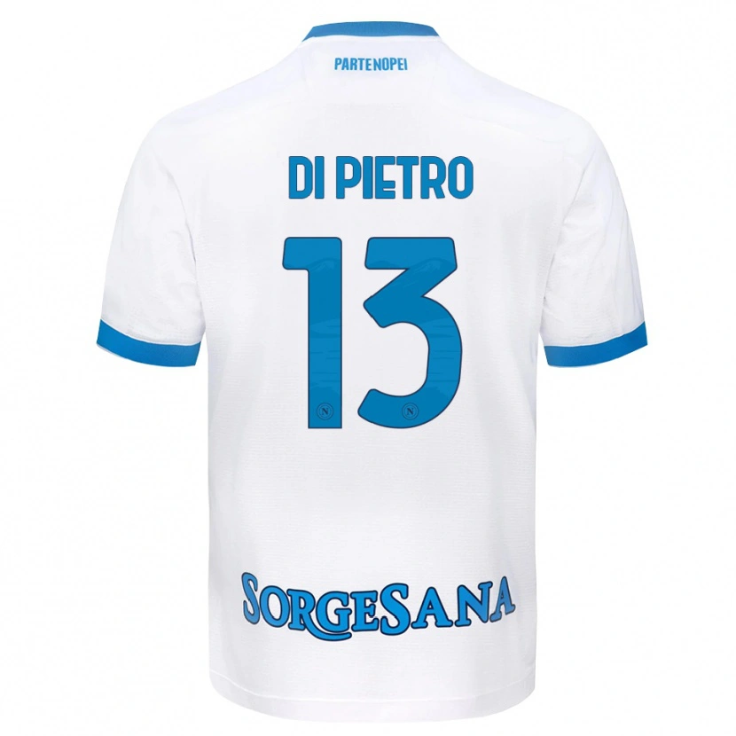 Danxen Homem Camisola Ciro Di Pietro #13 Azul Celeste Branco Alternativa 2026/27 Camisa Brasil