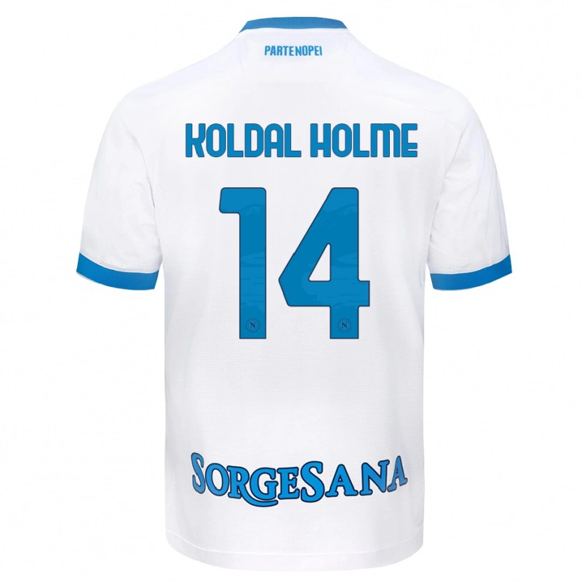 Danxen Homem Camisola Madelen Koldal Holme #14 Azul Celeste Branco Alternativa 2026/27 Camisa Brasil