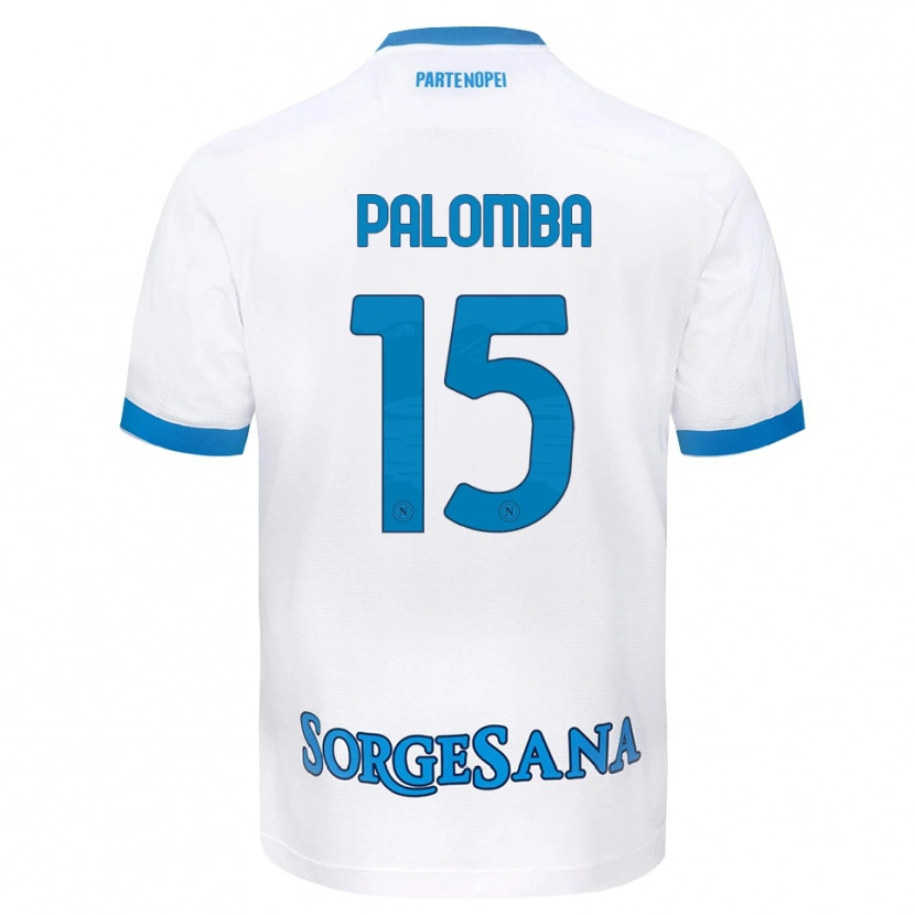 Danxen Homem Camisola Fabio Palomba #15 Azul Celeste Branco Alternativa 2026/27 Camisa Brasil