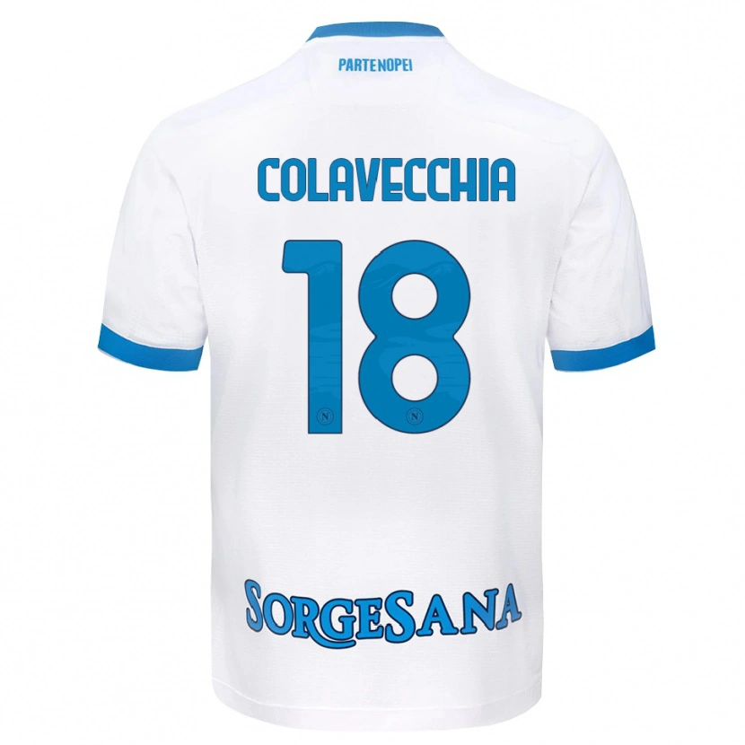 Danxen Homem Camisola Pasquale Colavecchia #18 Azul Celeste Branco Alternativa 2026/27 Camisa Brasil