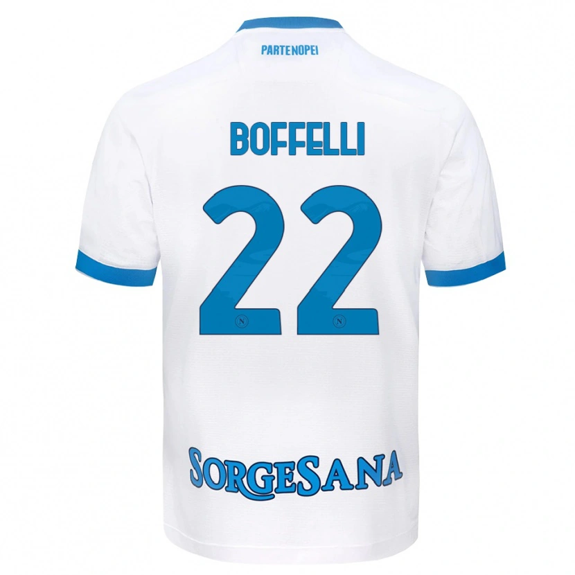 Danxen Homem Camisola Valerio Boffelli #22 Azul Celeste Branco Alternativa 2026/27 Camisa Brasil