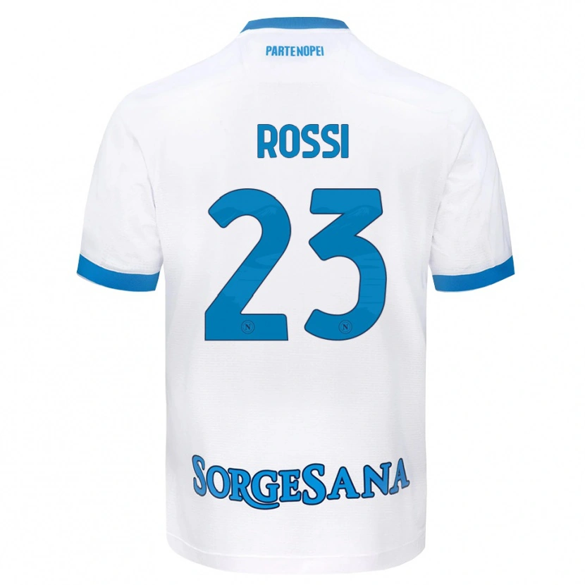 Danxen Homem Camisola Leonardo Rossi #23 Azul Celeste Branco Alternativa 2026/27 Camisa Brasil
