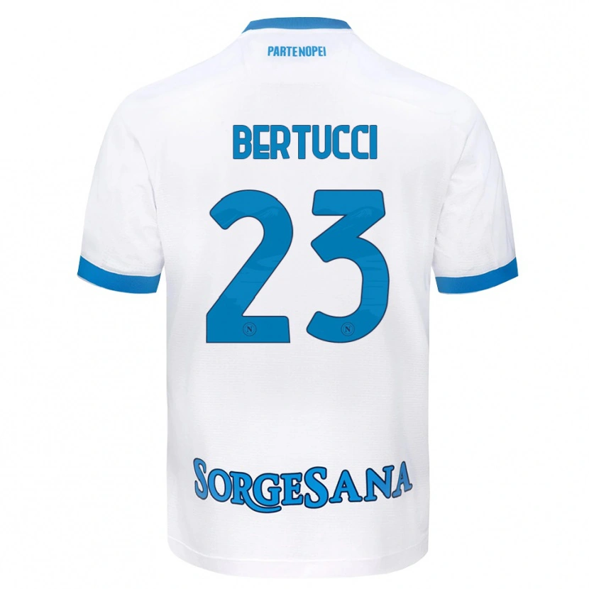 Danxen Homem Camisola Sofia Bertucci #23 Azul Celeste Branco Alternativa 2026/27 Camisa Brasil