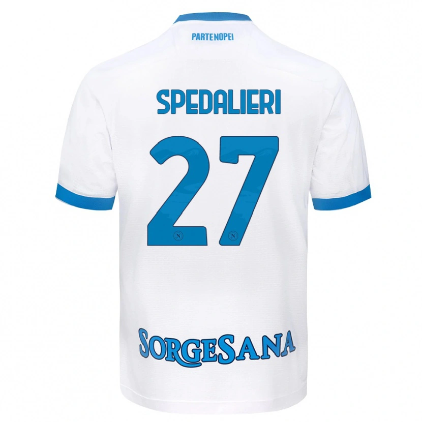 Danxen Homem Camisola Johnatan Andrea Spedalieri #27 Azul Celeste Branco Alternativa 2026/27 Camisa Brasil