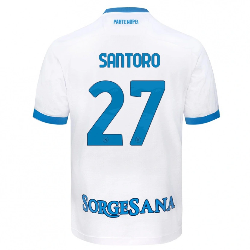 Danxen Homem Camisola Erika Santoro #27 Azul Celeste Branco Alternativa 2026/27 Camisa Brasil