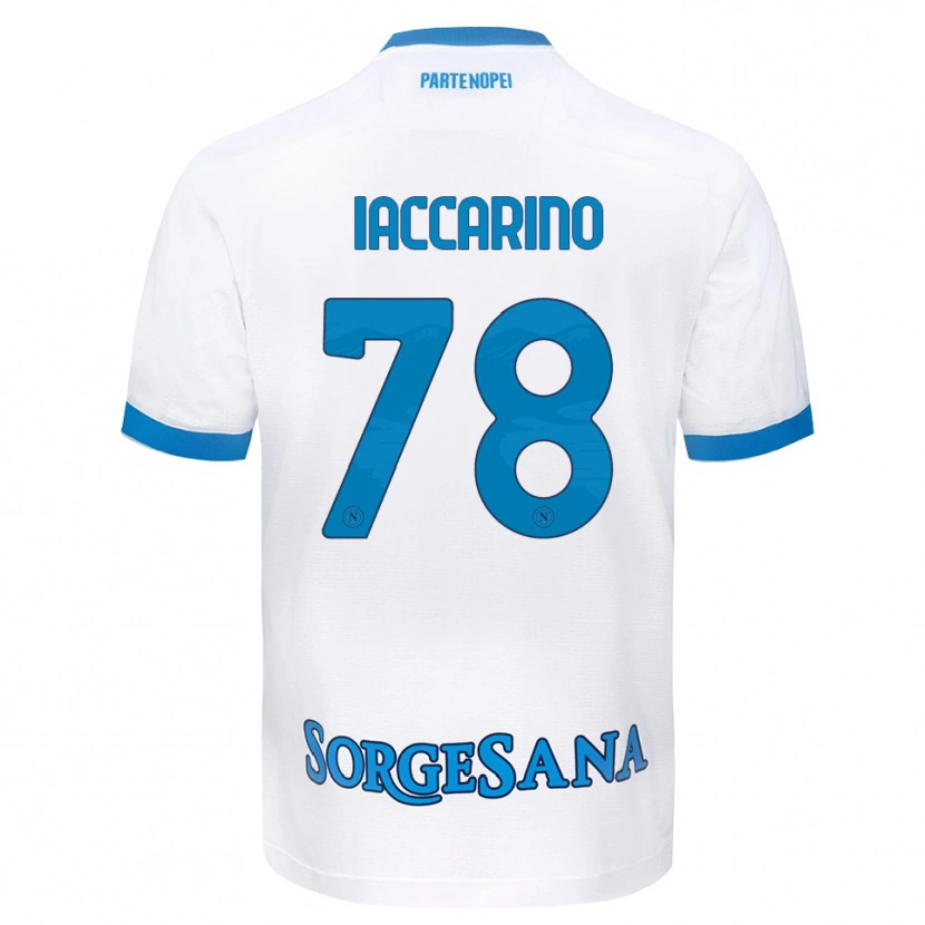 Danxen Homem Camisola Gennaro Iaccarino #78 Azul Celeste Branco Alternativa 2026/27 Camisa Brasil