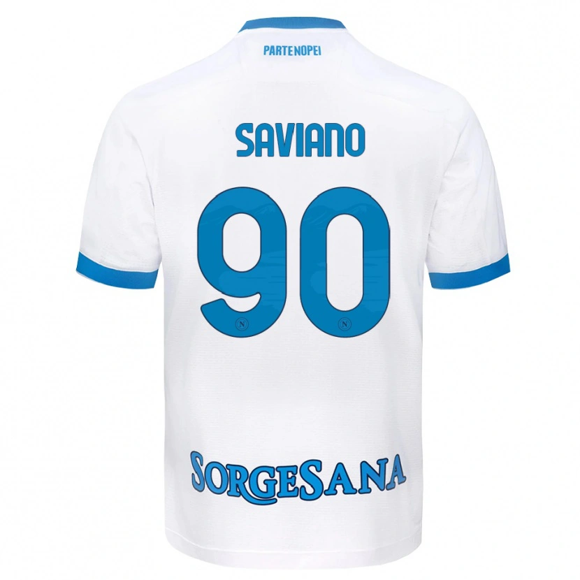 Danxen Homem Camisola Raffaele Saviano #90 Azul Celeste Branco Alternativa 2026/27 Camisa Brasil