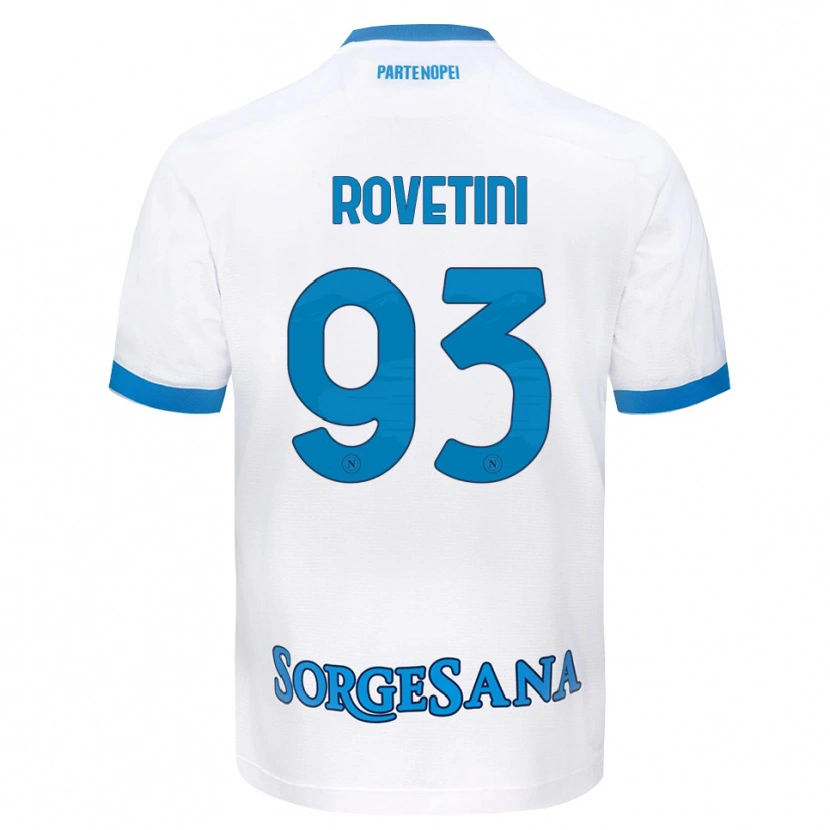 Danxen Homem Camisola Alessandro Rovetini #93 Azul Celeste Branco Alternativa 2026/27 Camisa Brasil